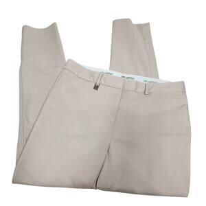 Karl Lagerfeld Tapered Leg Khaki Dress Pants Trousers Size 6
